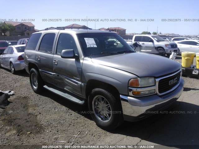 1GKEC13Z93J324855 - 2003 GMC YUKON GRAY photo 1