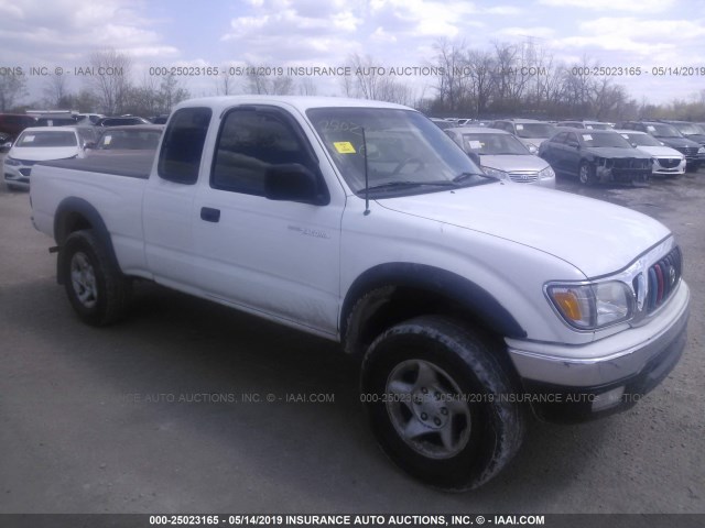 5TESN92N51Z747893 - 2001 TOYOTA TACOMA XTRACAB PRERUNNER WHITE photo 1