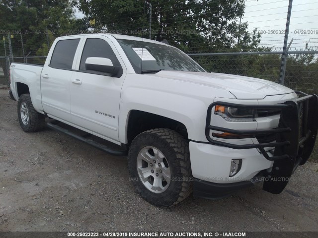 3GCUKREC3HG235860 - 2017 CHEVROLET SILVERADO K1500 LT WHITE photo 1