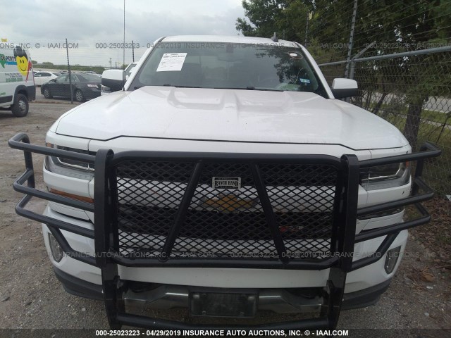 3GCUKREC3HG235860 - 2017 CHEVROLET SILVERADO K1500 LT WHITE photo 6