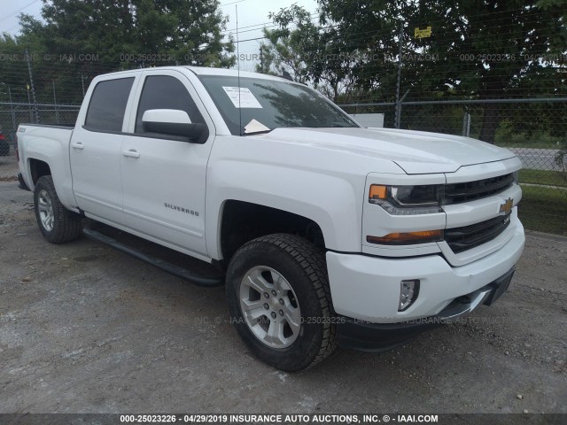 3GCUKREC9GG191152 - 2016 CHEVROLET SILVERADO K1500 LT WHITE photo 1