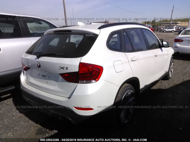 WBAVL1C54EVY12564 - 2014 BMW X1 XDRIVE28I WHITE photo 4