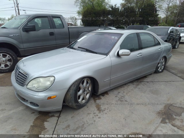 WDBNG83J93A342984 - 2003 MERCEDES-BENZ S 430 4MATIC SILVER photo 2
