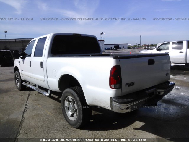 1FTSW31F82ED41535 - 2002 FORD F350 SRW SUPER DUTY WHITE photo 3