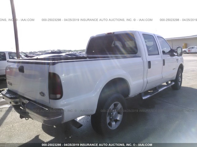 1FTSW31F82ED41535 - 2002 FORD F350 SRW SUPER DUTY WHITE photo 4