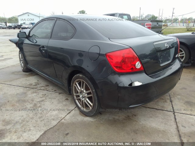 JTKDE177450029951 - 2005 TOYOTA SCION TC BLACK photo 3