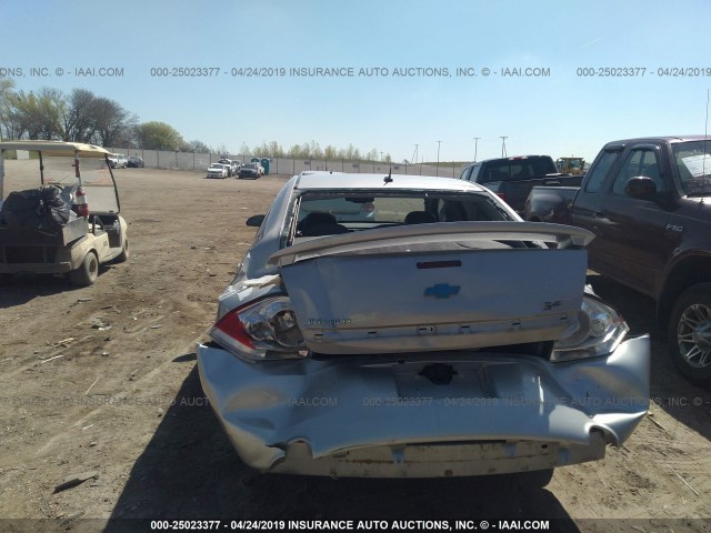 2G1WD58C689136525 - 2008 CHEVROLET IMPALA SUPER SPORT SILVER photo 6