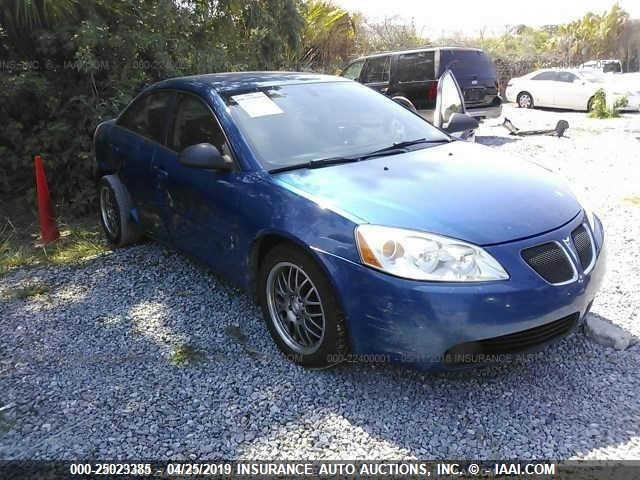 1G2ZH58N474225655 - 2007 PONTIAC G6 GT BLUE photo 1