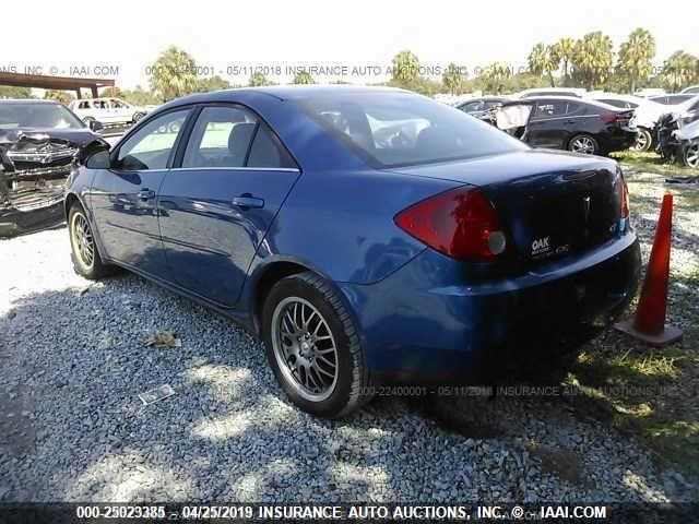 1G2ZH58N474225655 - 2007 PONTIAC G6 GT BLUE photo 3