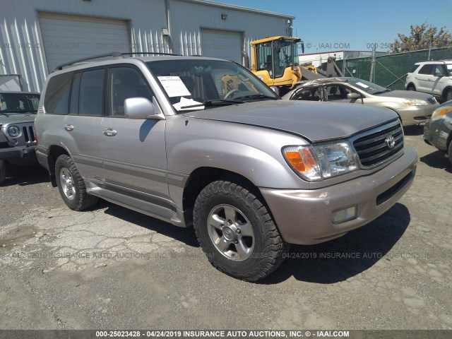 JTEHT05J112009366 - 2001 TOYOTA LAND CRUISER  GOLD photo 1