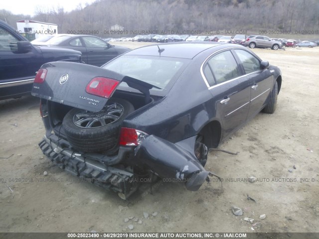 1G4HD57298U183331 - 2008 BUICK LUCERNE CXL BLACK photo 4