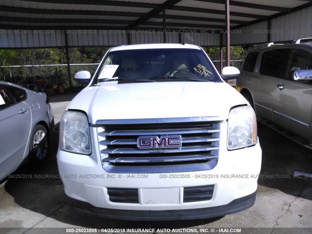 1GKFK13518R229753 - 2008 GMC YUKON HYBRID WHITE photo 6