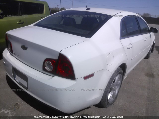 1G1ZC5EB8AF238921 - 2010 CHEVROLET MALIBU 1LT 白色 照片 4