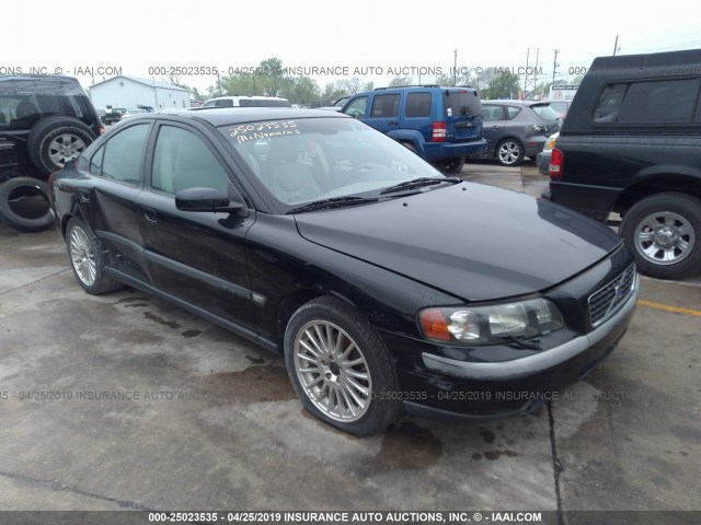 YV1RS58D832243483 - 2003 VOLVO S60 2.4T BLACK photo 1