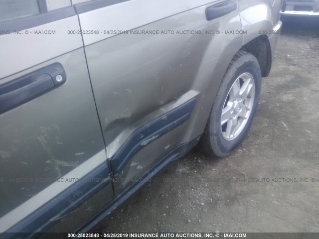 1J4GR48K46C115977 - 2006 JEEP GRAND CHEROKEE LAREDO/COLUMBIA/FREEDOM 米色 照片 6