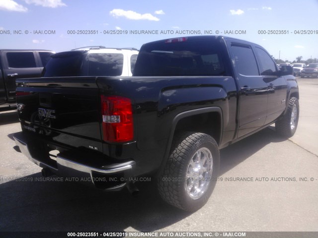 3GTP1UEC7FG473971 - 2015 GMC SIERRA C1500 SLE BLACK photo 4