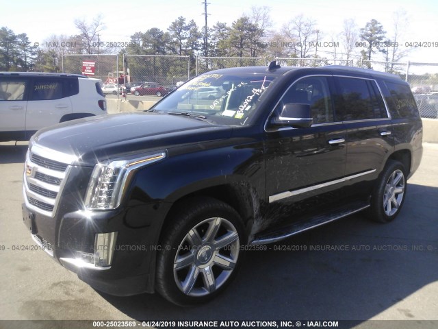 1GYS4BKJ6JR366082 - 2018 CADILLAC ESCALADE LUXURY 黑色 照片 2
