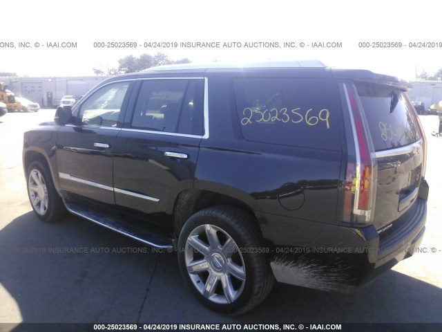 1GYS4BKJ6JR366082 - 2018 CADILLAC ESCALADE LUXURY 黑色 照片 3