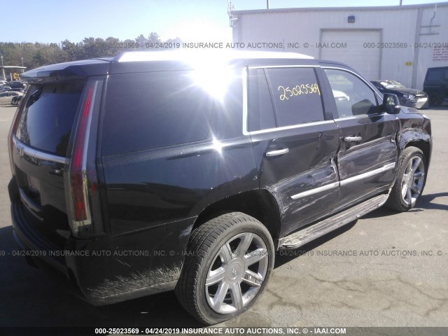 1GYS4BKJ6JR366082 - 2018 CADILLAC ESCALADE LUXURY 黑色 照片 4