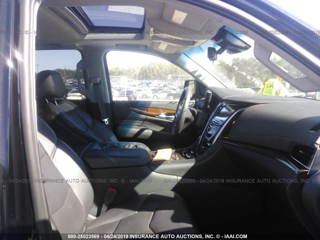 1GYS4BKJ6JR366082 - 2018 CADILLAC ESCALADE LUXURY 黑色 照片 5