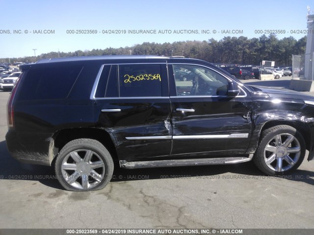 1GYS4BKJ6JR366082 - 2018 CADILLAC ESCALADE LUXURY 黑色 照片 6