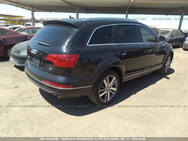 WA1VMAFEXBD000533 - 2011 AUDI Q7 PRESTIGE BLACK photo 4