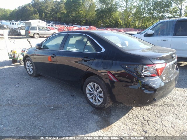 4T1BF1FK7GU239310 - 2016 TOYOTA CAMRY LE/XLE/SE/XSE 黑色 照片 3