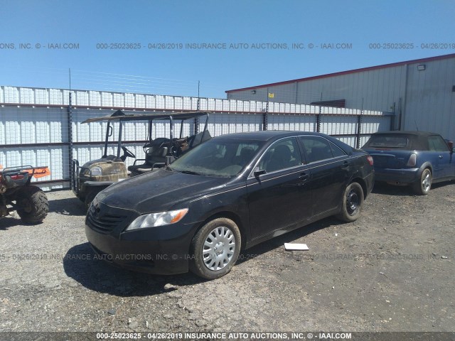 4T4BE46K78R028524 - 2008 TOYOTA CAMRY CE/LE/XLE/SE BLACK photo 2