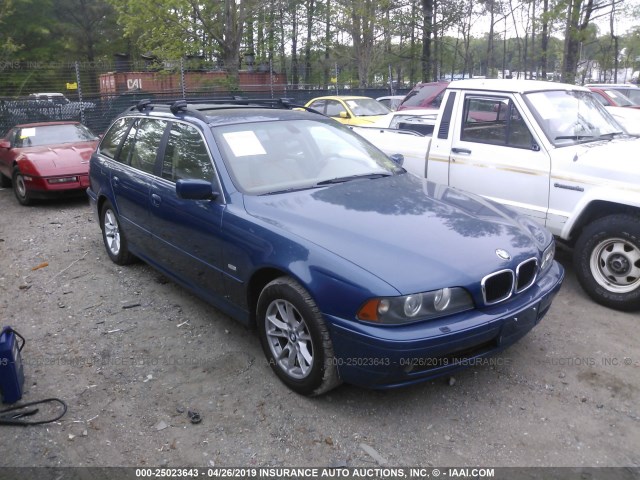 WBADS43493GE11023 - 2003 BMW 525 IT AUTOMATIC BLUE photo 1