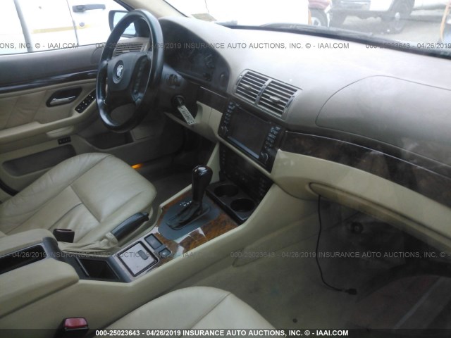 WBADS43493GE11023 - 2003 BMW 525 IT AUTOMATIC BLUE photo 5