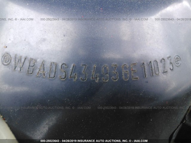 WBADS43493GE11023 - 2003 BMW 525 IT AUTOMATIC BLUE photo 9