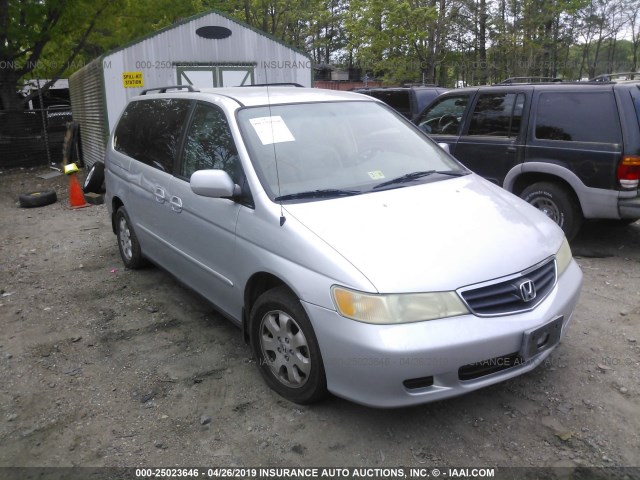 5FNRL18064B150081 - 2004 HONDA ODYSSEY EXL SILVER photo 1