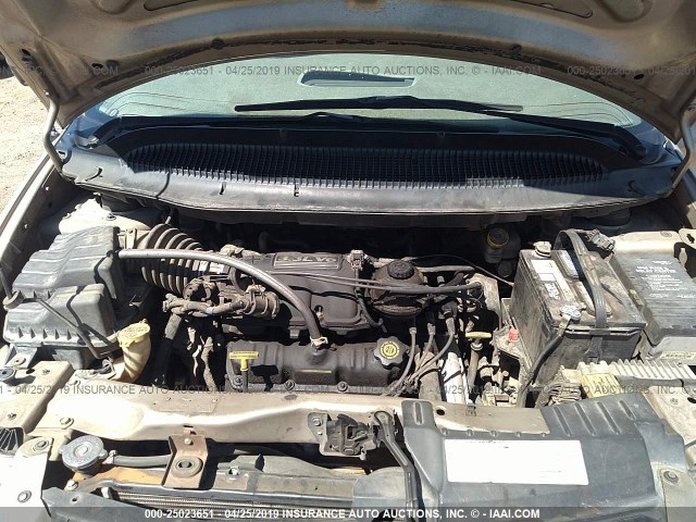 2D4GP44343R279875 - 2003 DODGE GRAND CARAVAN SPORT TAN photo 10