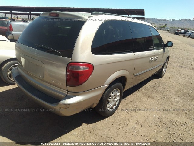 2D4GP44343R279875 - 2003 DODGE GRAND CARAVAN SPORT TAN photo 4