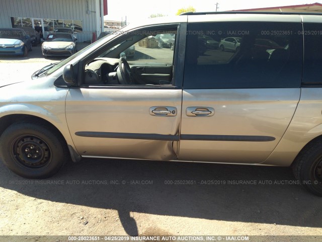 2D4GP44343R279875 - 2003 DODGE GRAND CARAVAN SPORT TAN photo 6