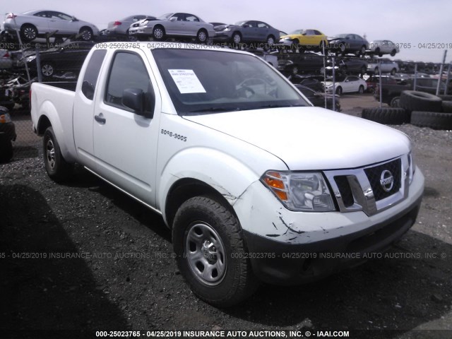 1N6BD0CT4DN749005 - 2013 NISSAN FRONTIER S/SV WHITE photo 1