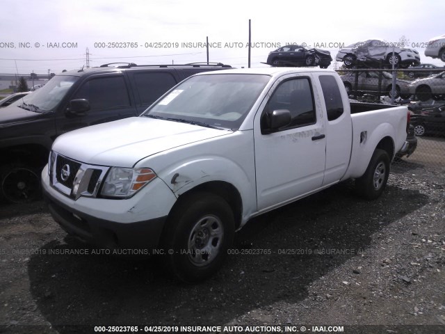 1N6BD0CT4DN749005 - 2013 NISSAN FRONTIER S/SV WHITE photo 2