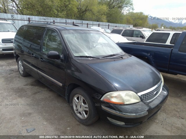 2FMZA52473BB29580 - 2003 FORD WINDSTAR SE BLACK photo 1