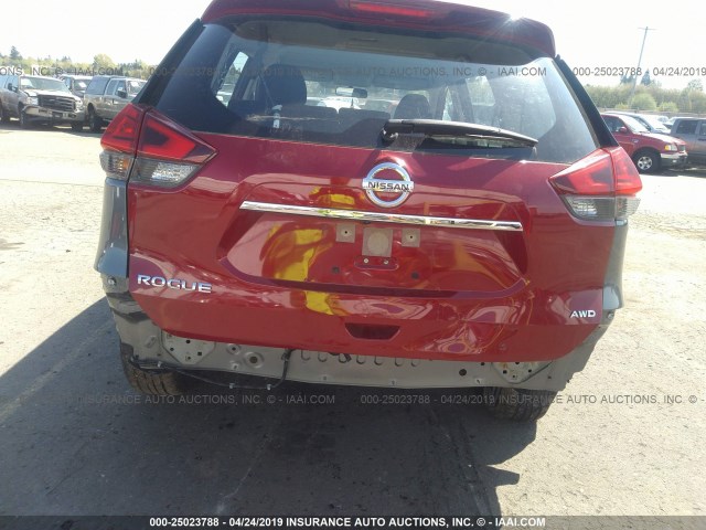 JN8AT2MT5HW133717 - 2017 NISSAN ROGUE S/SL/SV GRAY photo 6