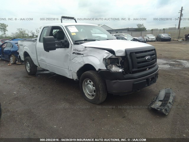 1FTEX1EM8CFB56582 - 2012 FORD F150 SUPER CAB WHITE photo 6