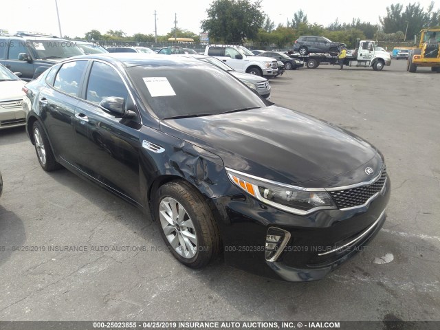 5XXGT4L37JG230976 - 2018 KIA OPTIMA LX/S BLACK photo 1