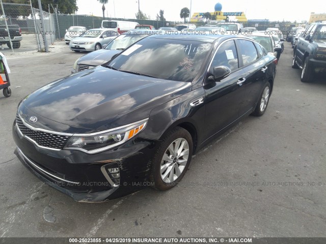 5XXGT4L37JG230976 - 2018 KIA OPTIMA LX/S BLACK photo 2