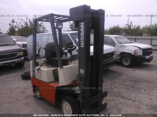 FORKLIFT - 2000 NISSAN OPTIMUM JC30  ORANGE photo 1