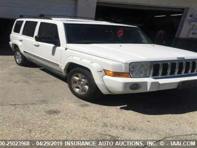 1J8HG58236C225515 - 2006 JEEP COMMANDER LIMITED WHITE photo 6