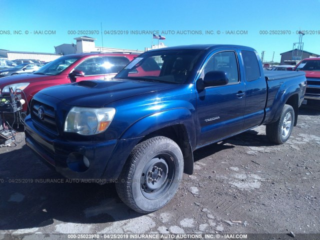 5TEUU42N37Z428404 - 2007 TOYOTA TACOMA ACCESS CAB ლურჯი ფოტო 2
