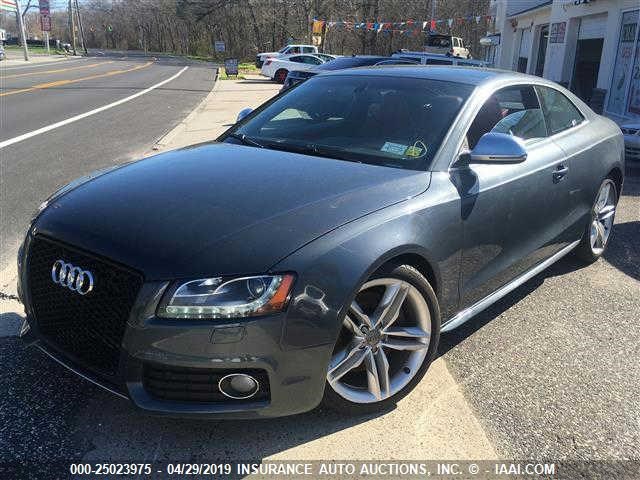 WAURV78T78A010043 - 2008 AUDI S5 QUATTRO GRAY photo 2