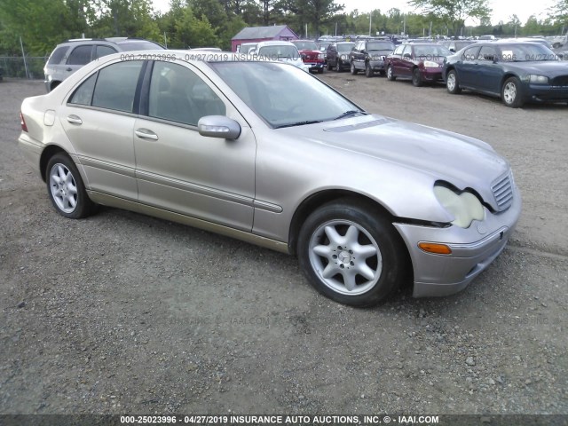 WDBRF61J02F285149 - 2002 MERCEDES-BENZ C 240 GOLD photo 1