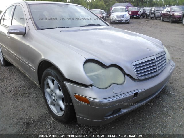 WDBRF61J02F285149 - 2002 MERCEDES-BENZ C 240 GOLD photo 6