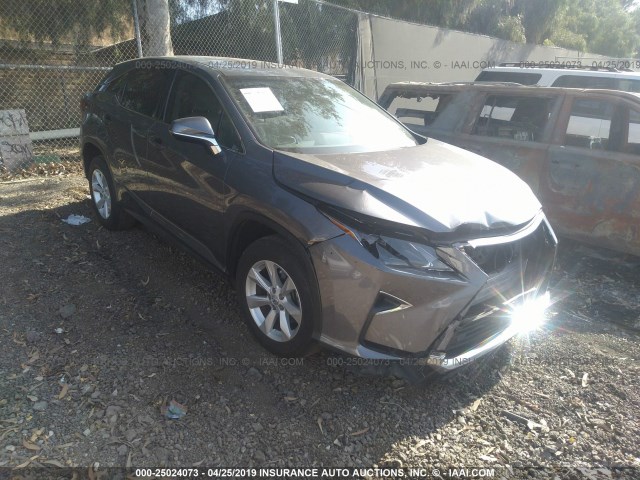 2T2ZZMCA2HC069181 - 2017 LEXUS RX 350/BASE/F SPORT GRAY photo 1