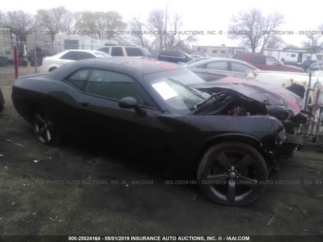 2C3CDYAG3DH536328 - 2013 DODGE CHALLENGER SXT BLUE photo 1